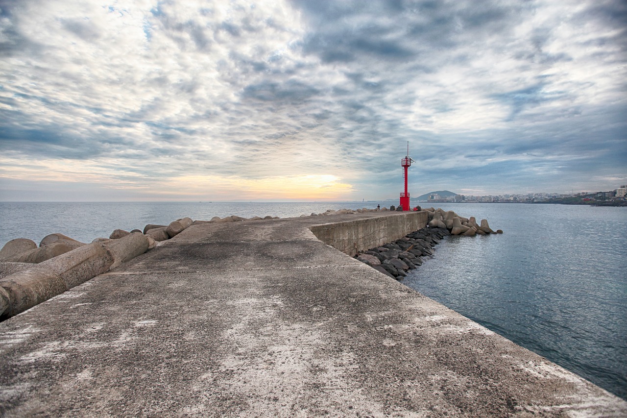 Image - jeju island sea days sky travel