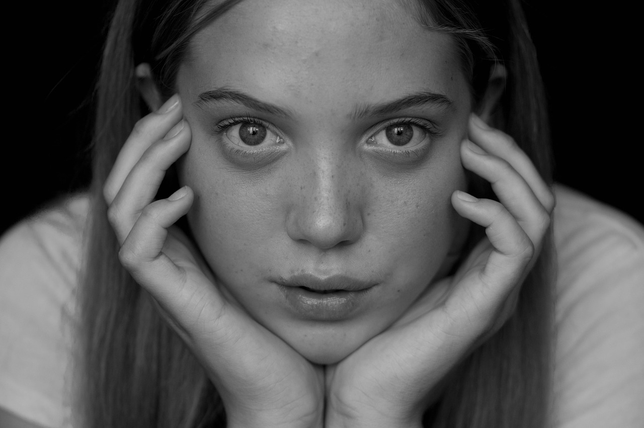 Image - beauty girl people black white