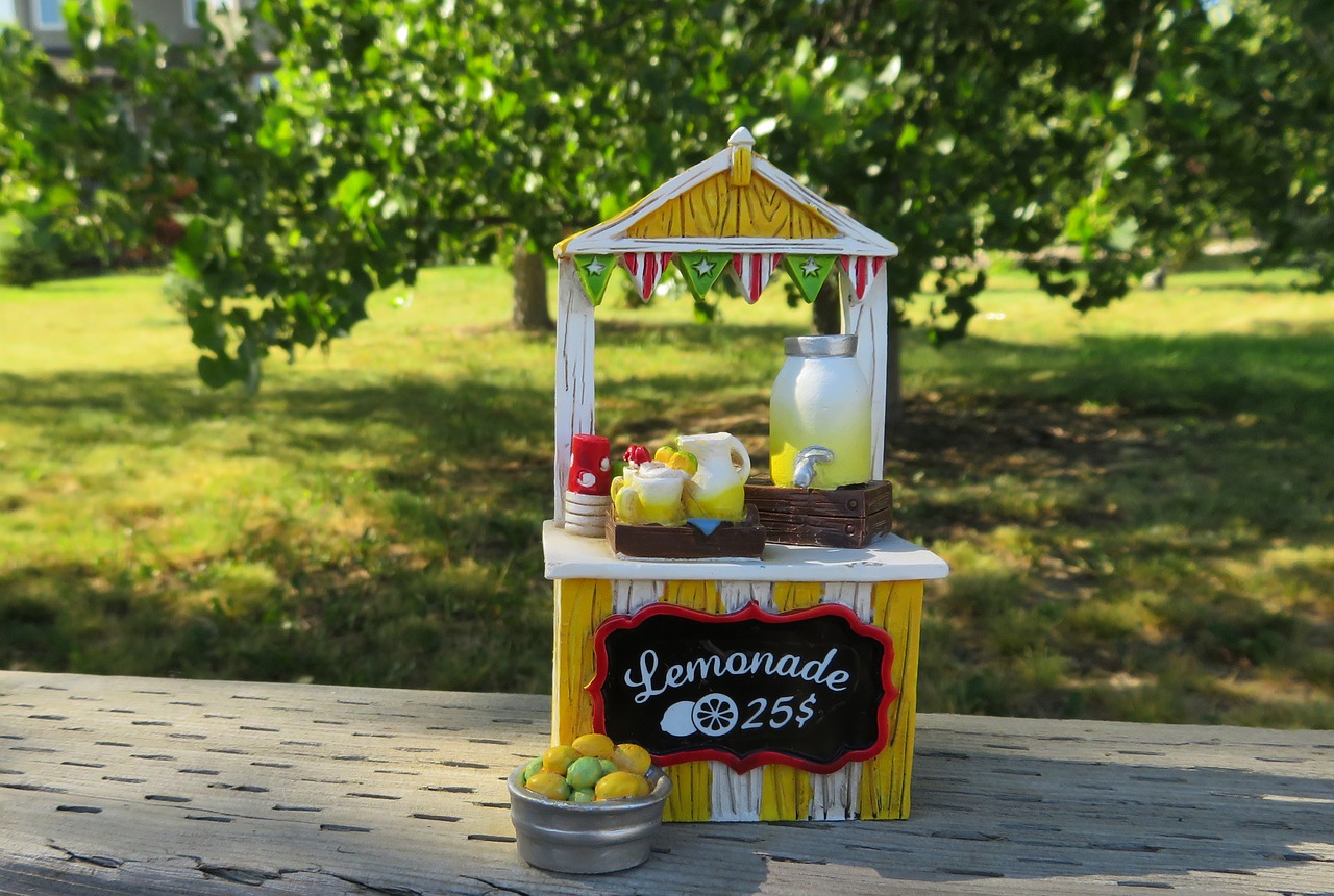 Image - lemonade stand lemonade summer