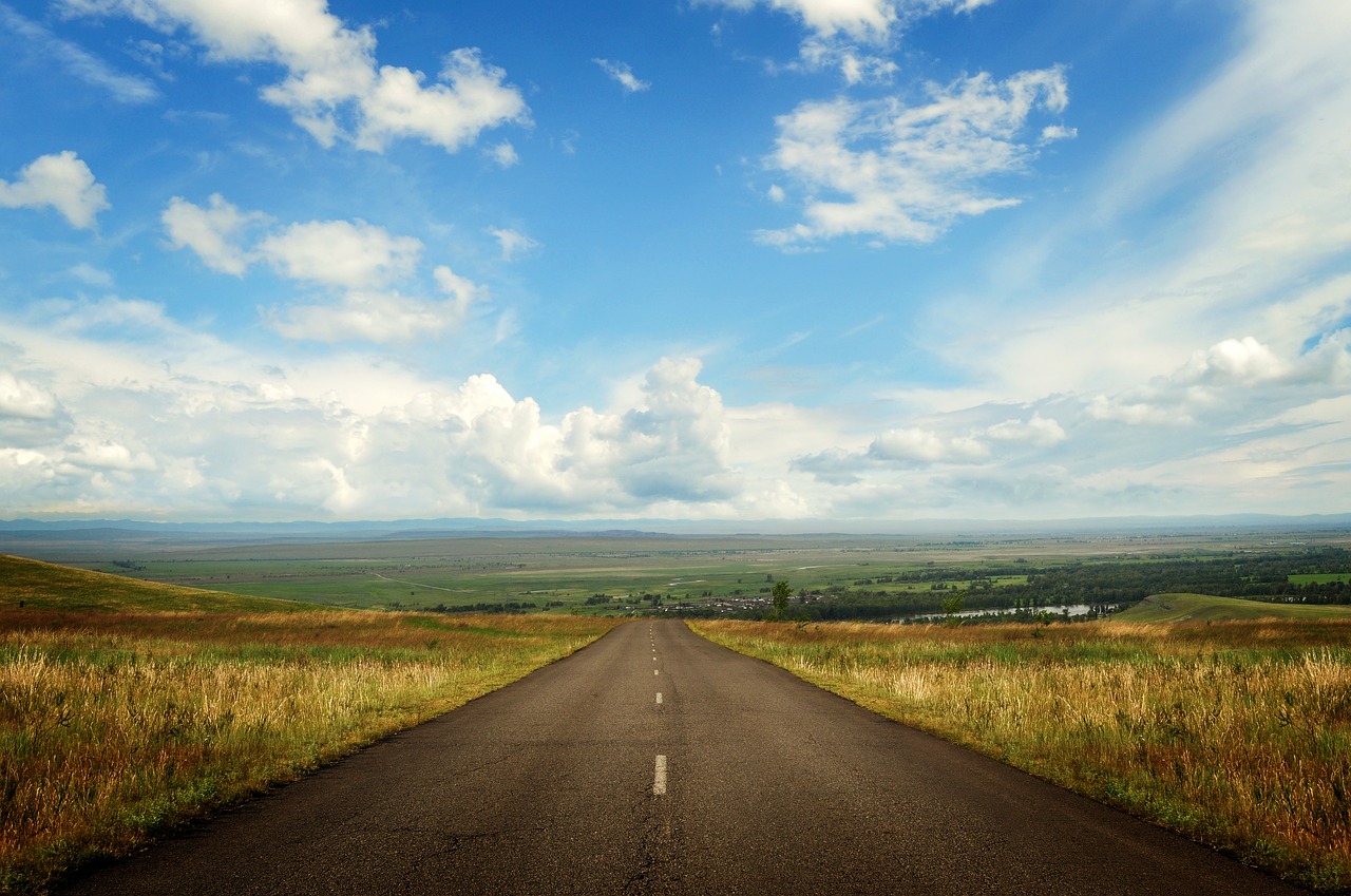 Image - landscape road space asphalt