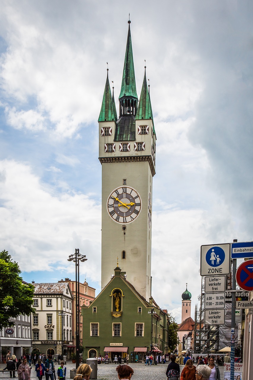 Image - straubing bavaria city tower tower