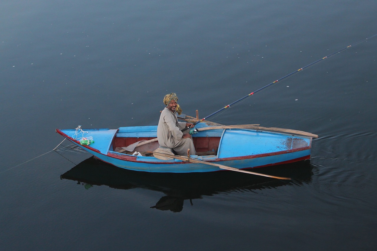 Image - egypt nile angler boot atmospheric