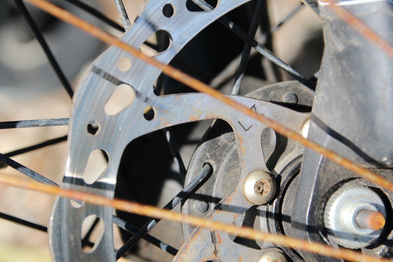 Image - bike spokes brake