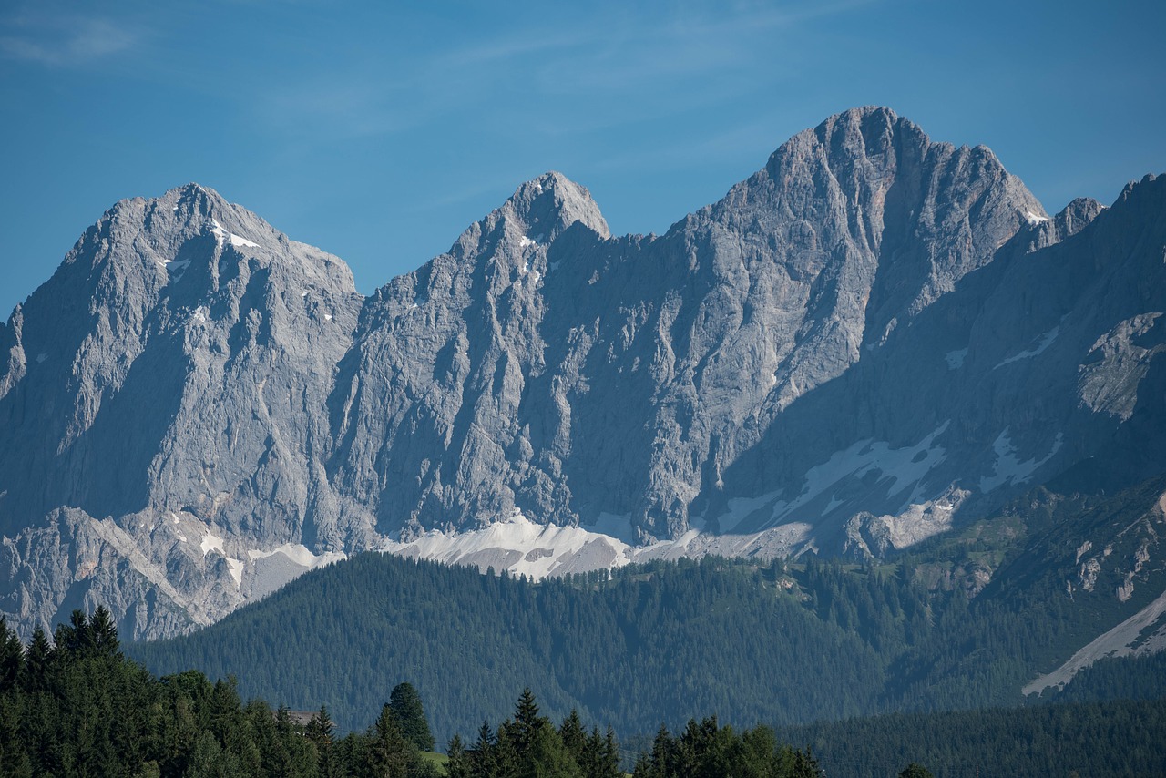 Image - alpine mountains rock imposing