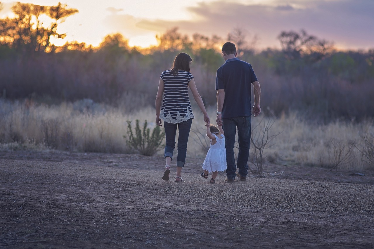 Image - family journey mother father baby