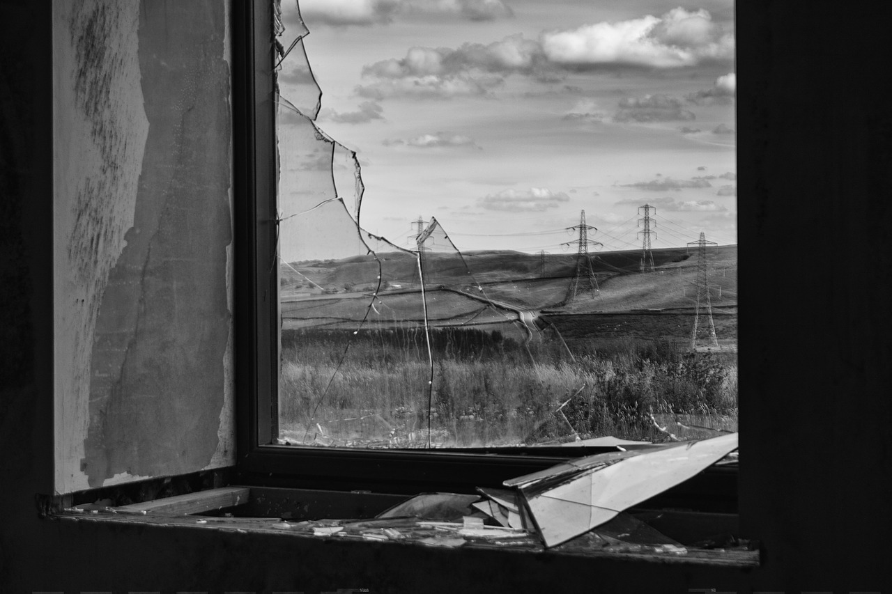 Image - broken window damage destruction