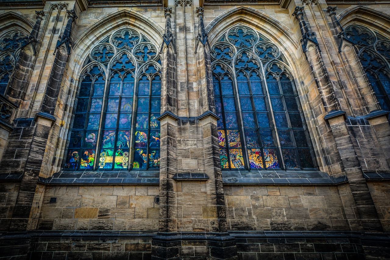 Image - sunlight arch stained glass