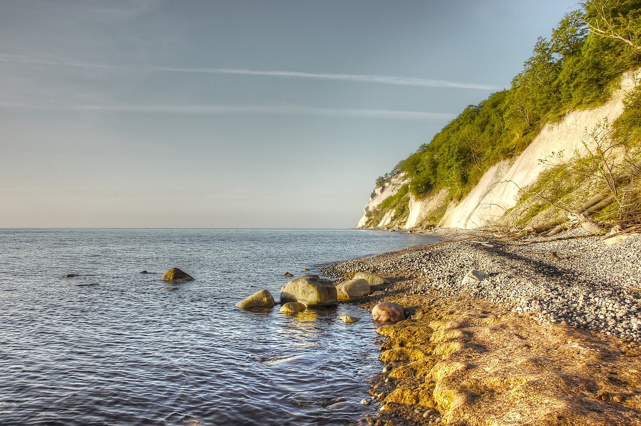 Image - món denmark baltic sea white cliffs