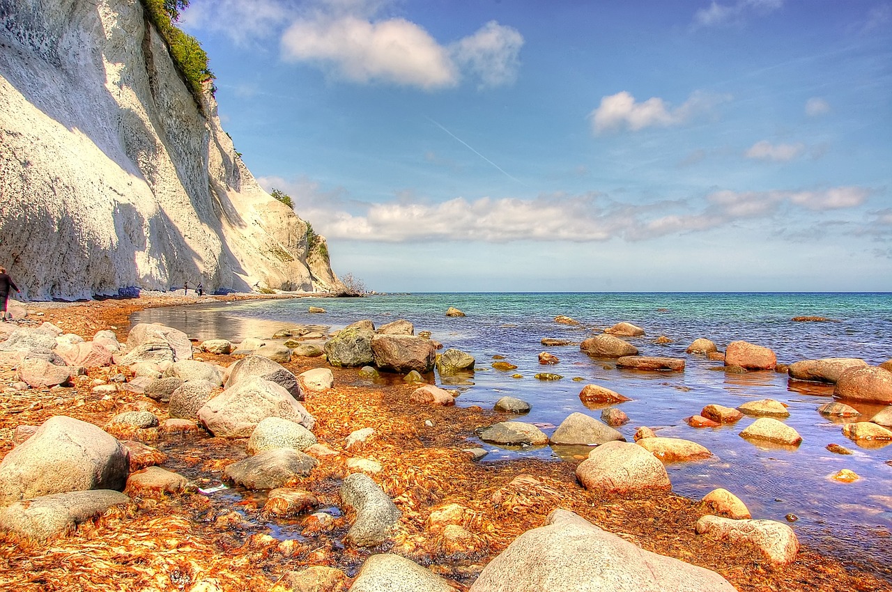 Image - món denmark baltic sea white cliffs