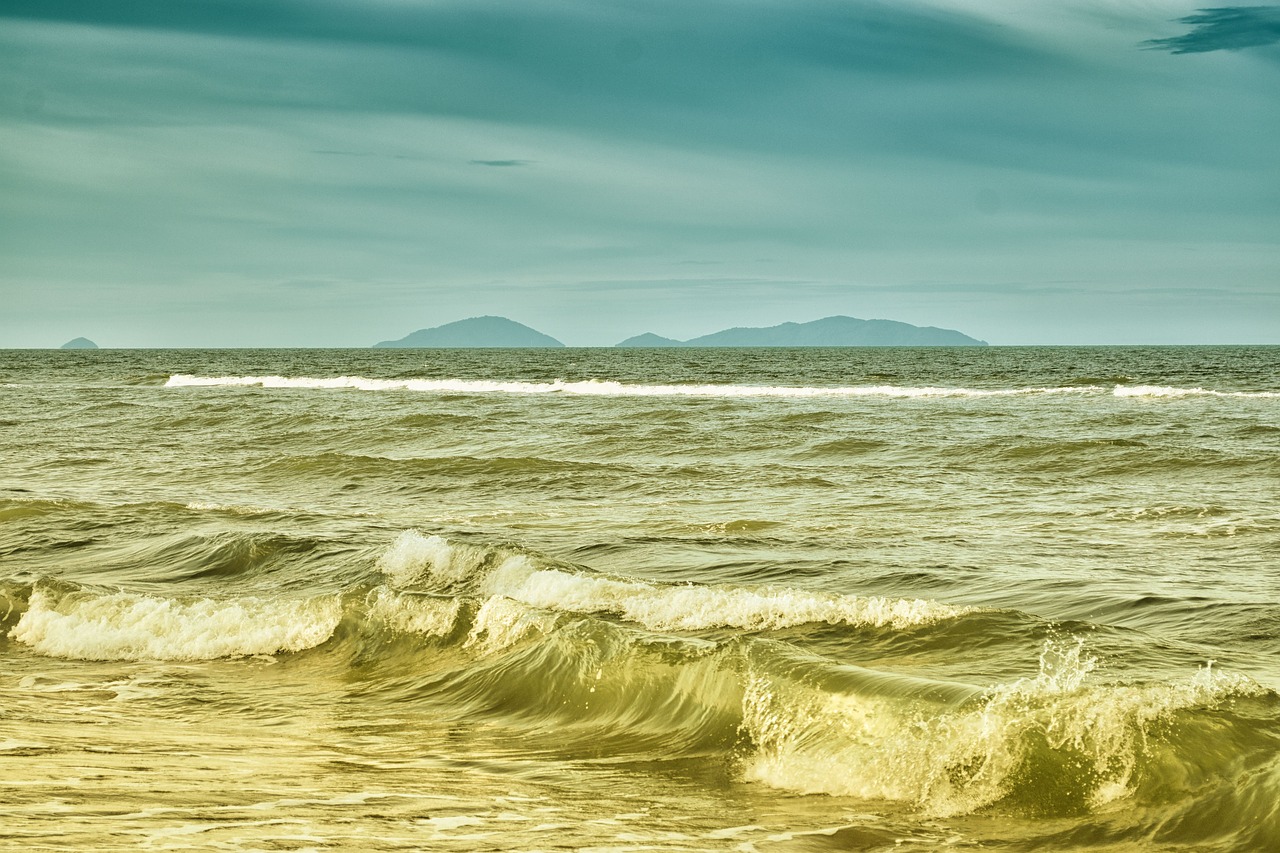 Image - sea water sky ocean blue wave