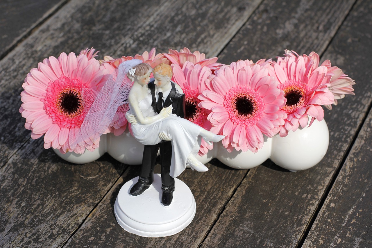 Image - deco decoration gerbera wedding