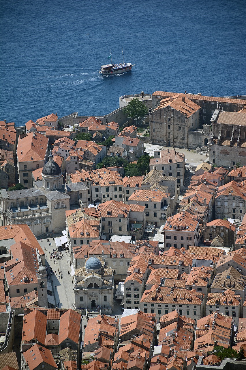 Image - dubrovnik old town tourism dalmatia