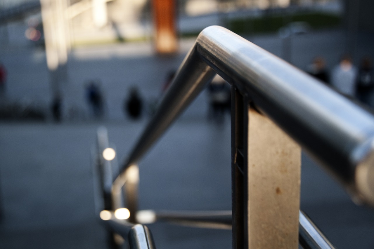 Image - handrail city urban perspective