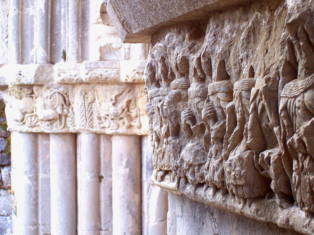 Image - capital romanesque art palencia