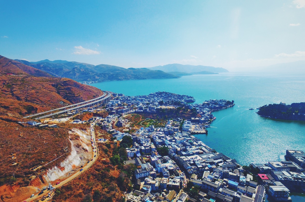 Image - in yunnan province erhai lake lake
