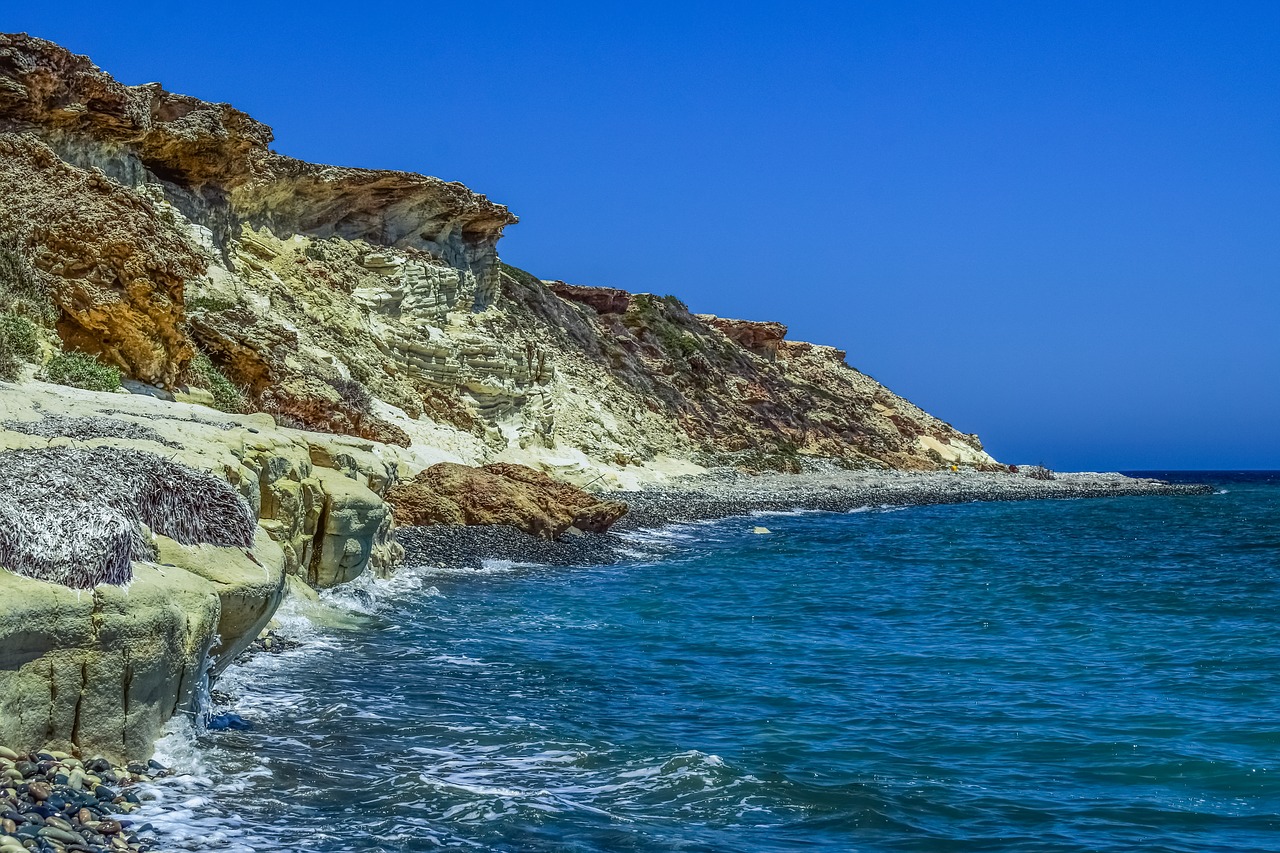 Image - coastline coast rocky pebble beach