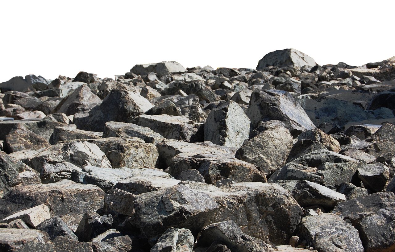 Image - massive granite grey rocks stone