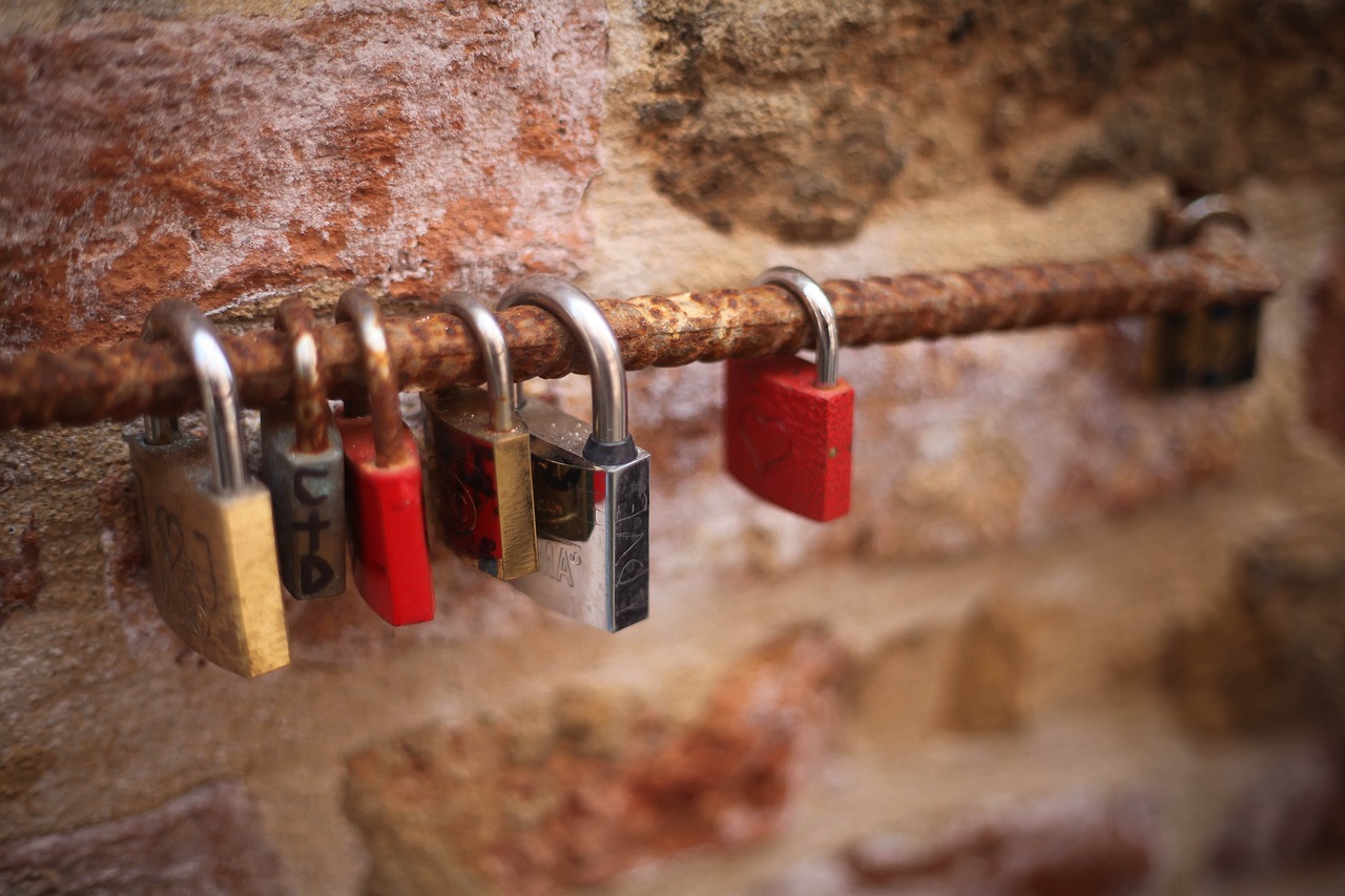 Image - padlock color street