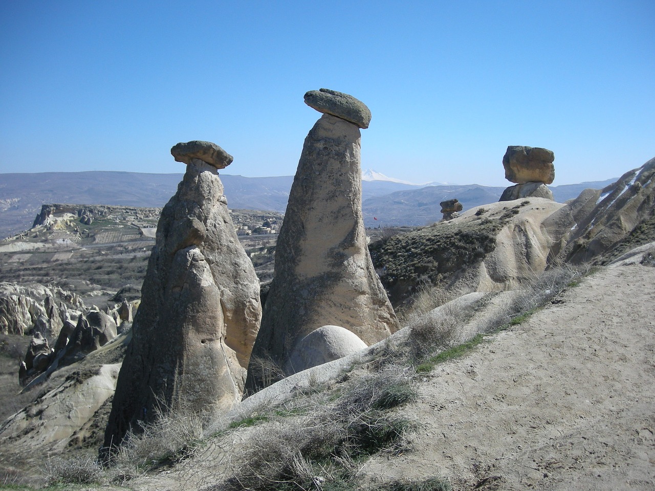 Image - cappadocia mushroom stone sky stone