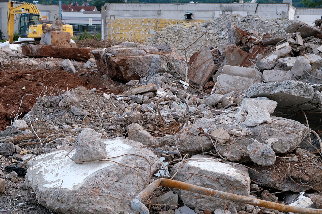 Image - construction building rubble debris