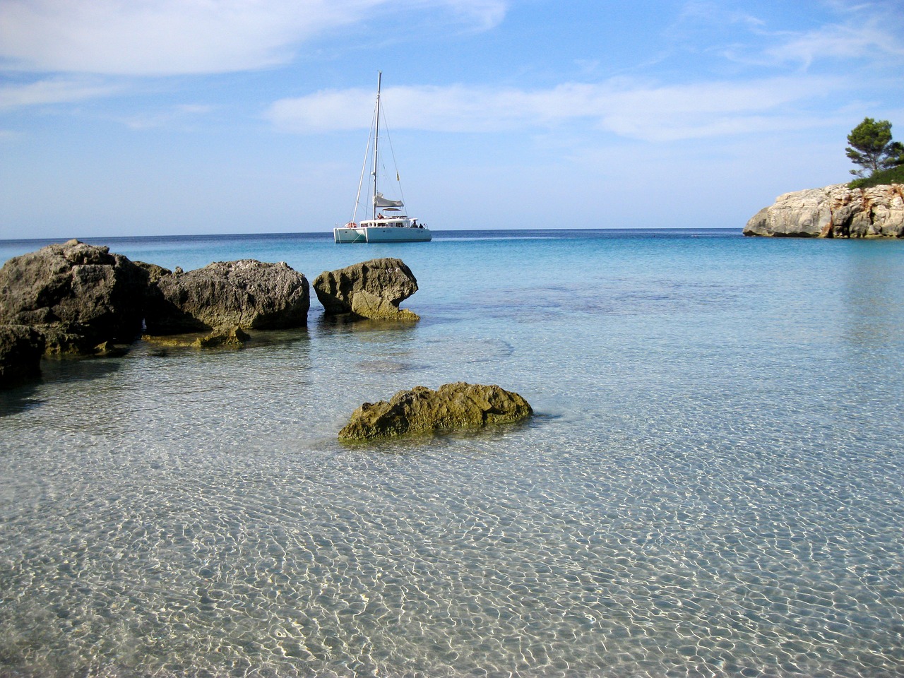 Image - island sea path minorca