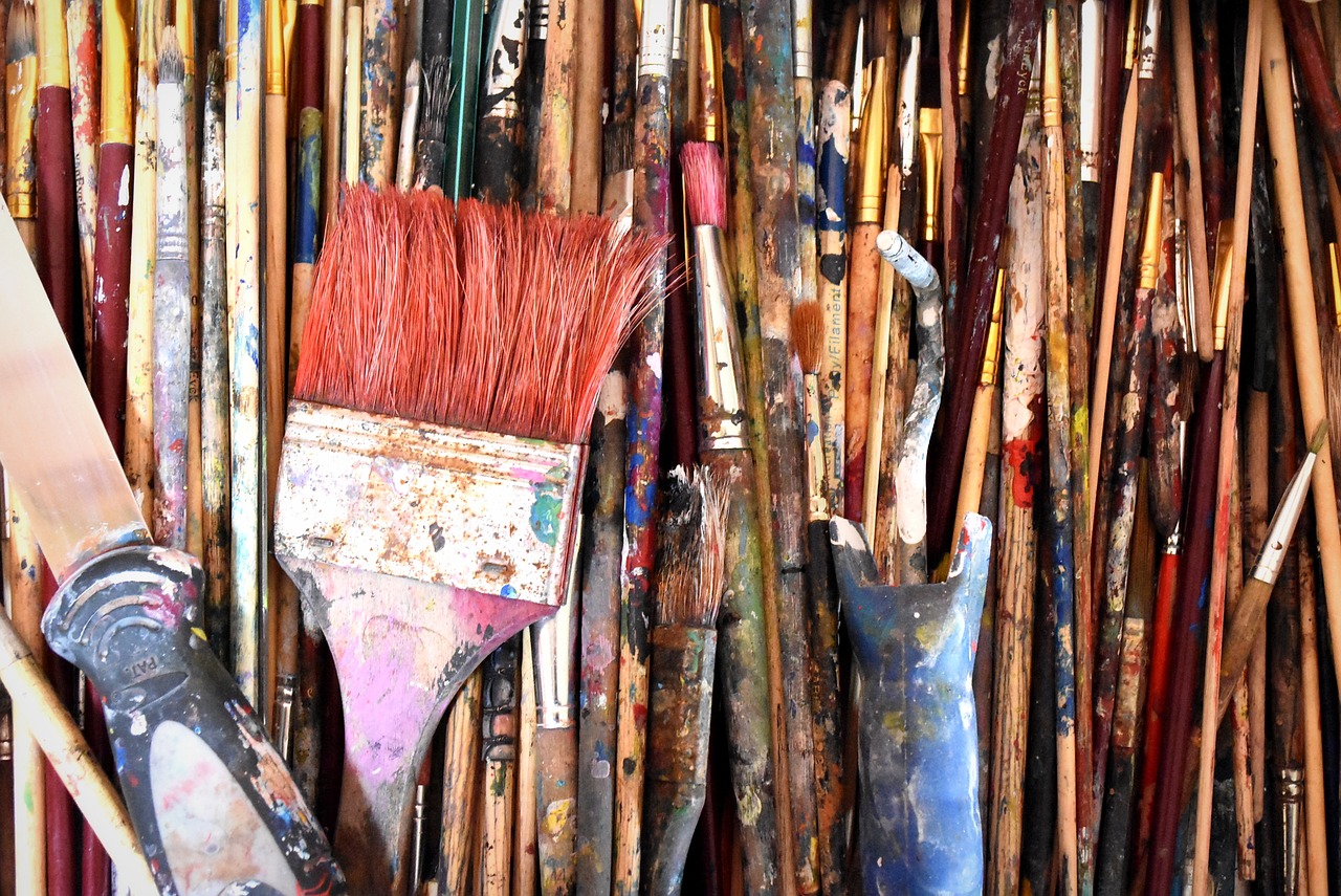 Image - painting dye brush schildergerief