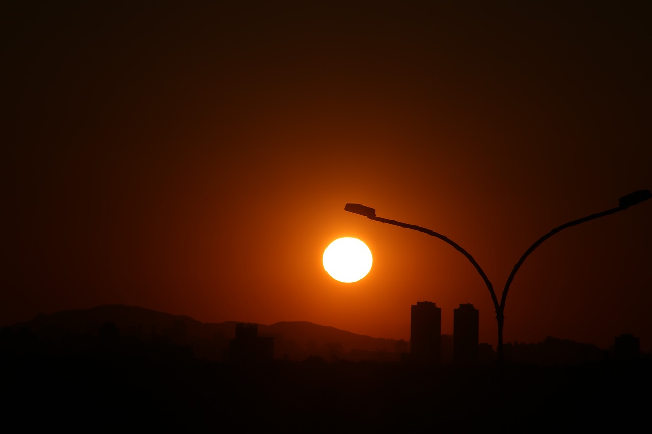 Image - sunset são paulo eventide