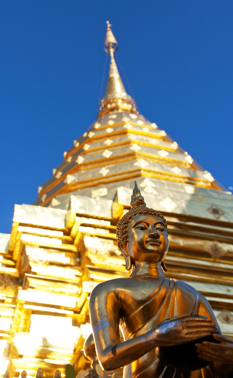 Image - temple chiang mai gold