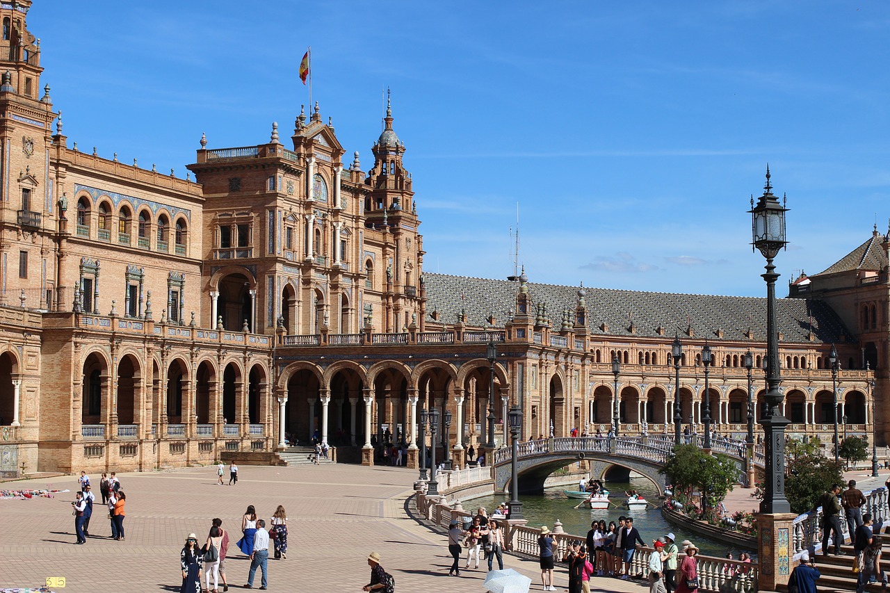 Image - spain spain square espana sevilla