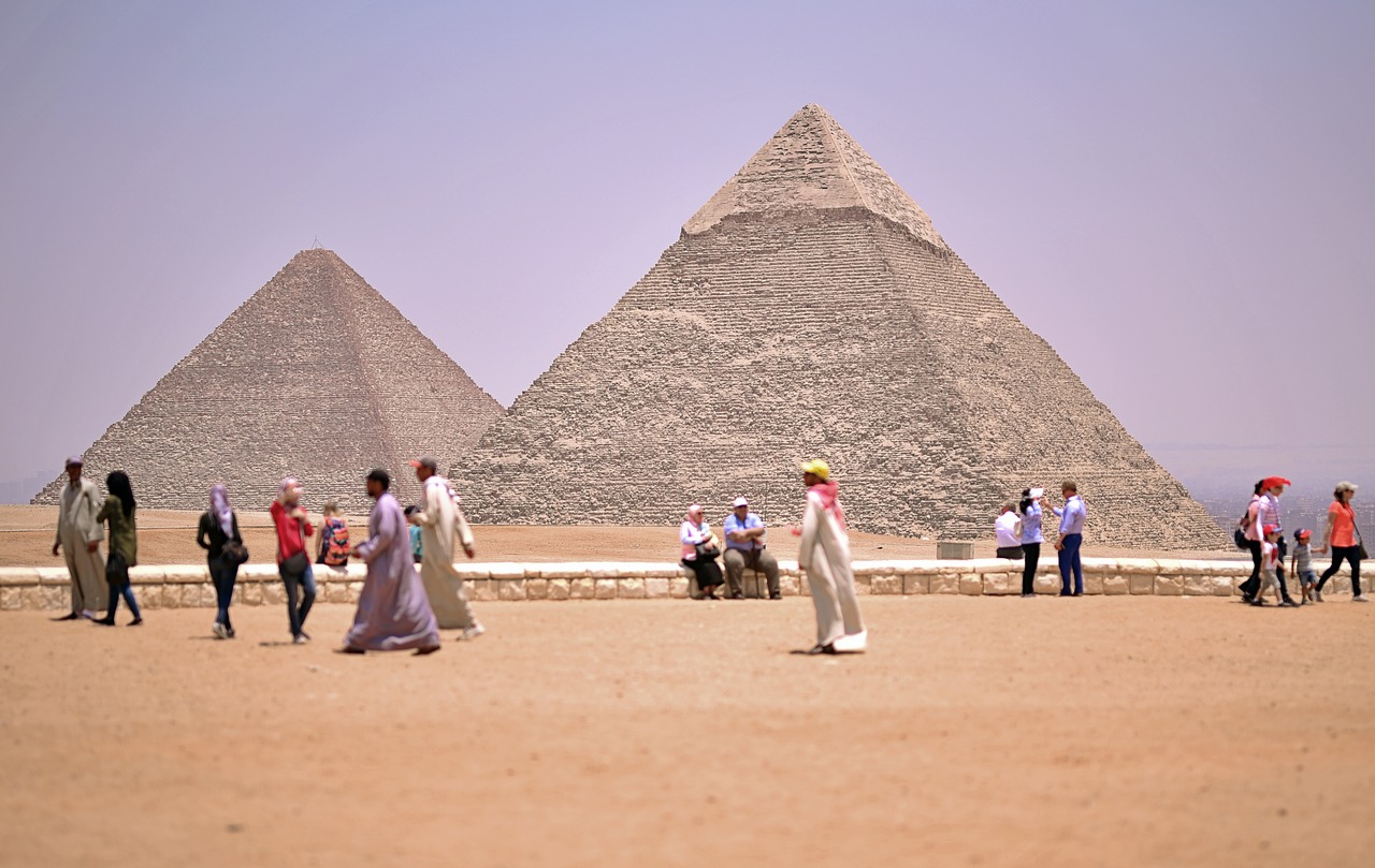 Image - pyramids egypt cairo giza tourism