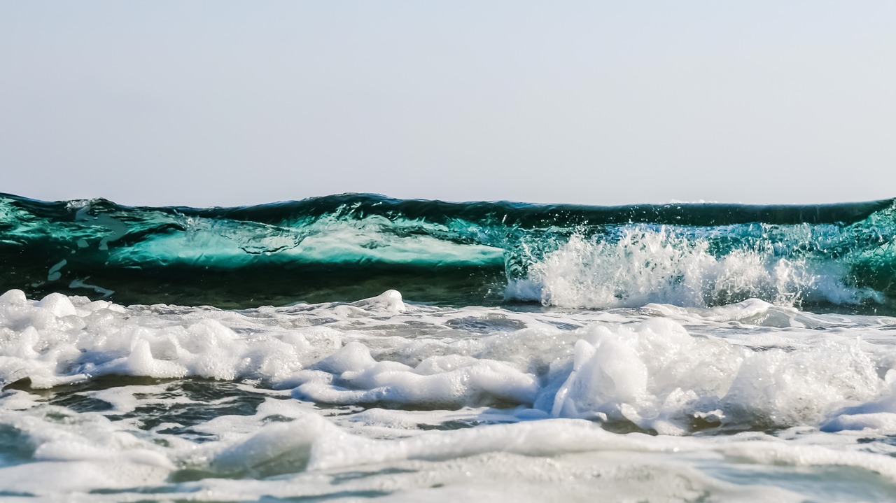 Image - wave water liquid spray foam sea