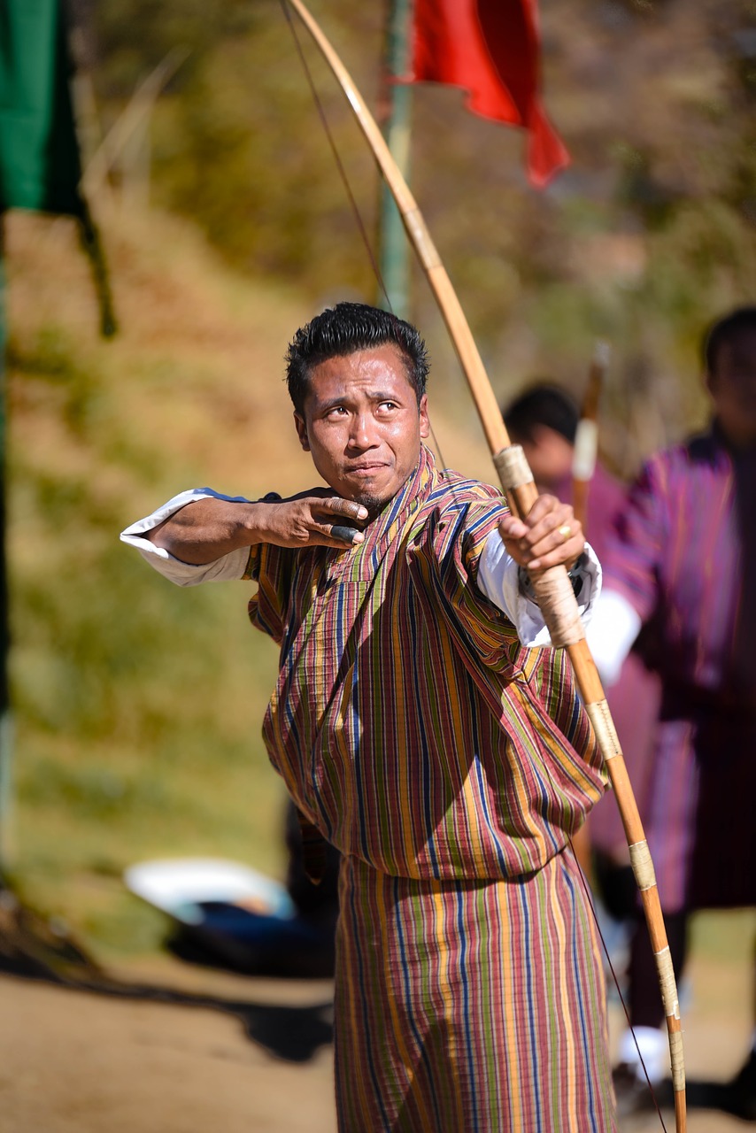 Image - bhutan archery tradition culture