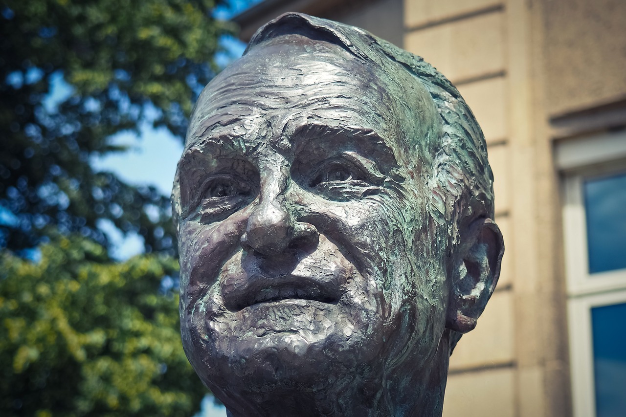 Image - bust statue sculpture head art
