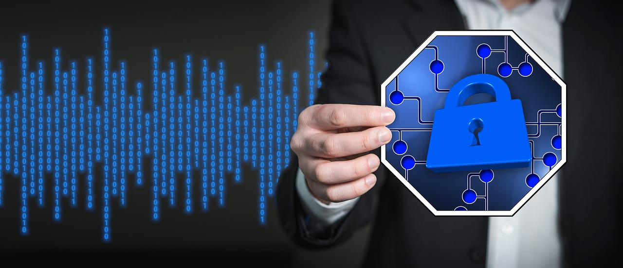 Image - matrix binary security code