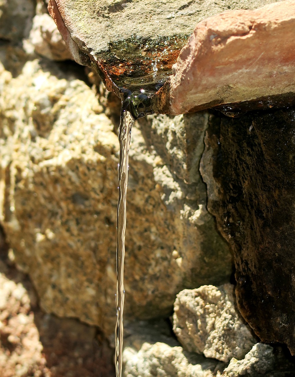 Image - water source trickle of water