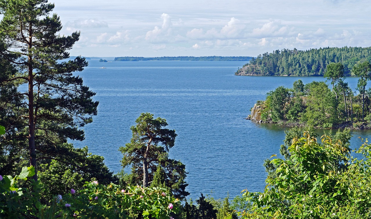 Image - sweden mälaren lake huge islands