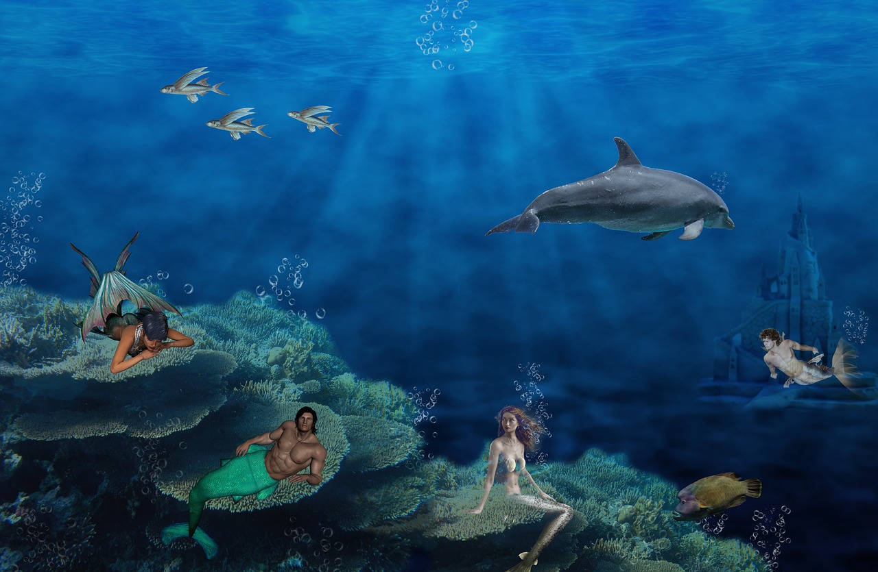 Image - mermaid fantasy mystical siren