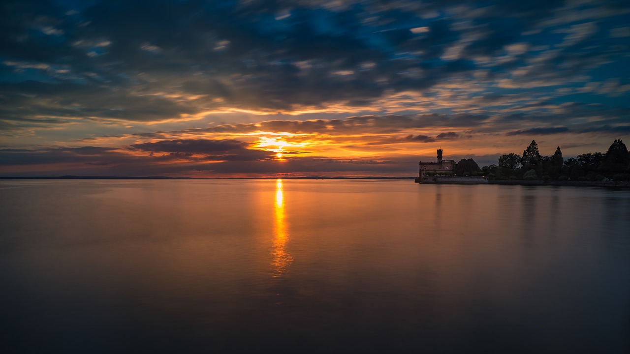 Image - sunset nature landscape
