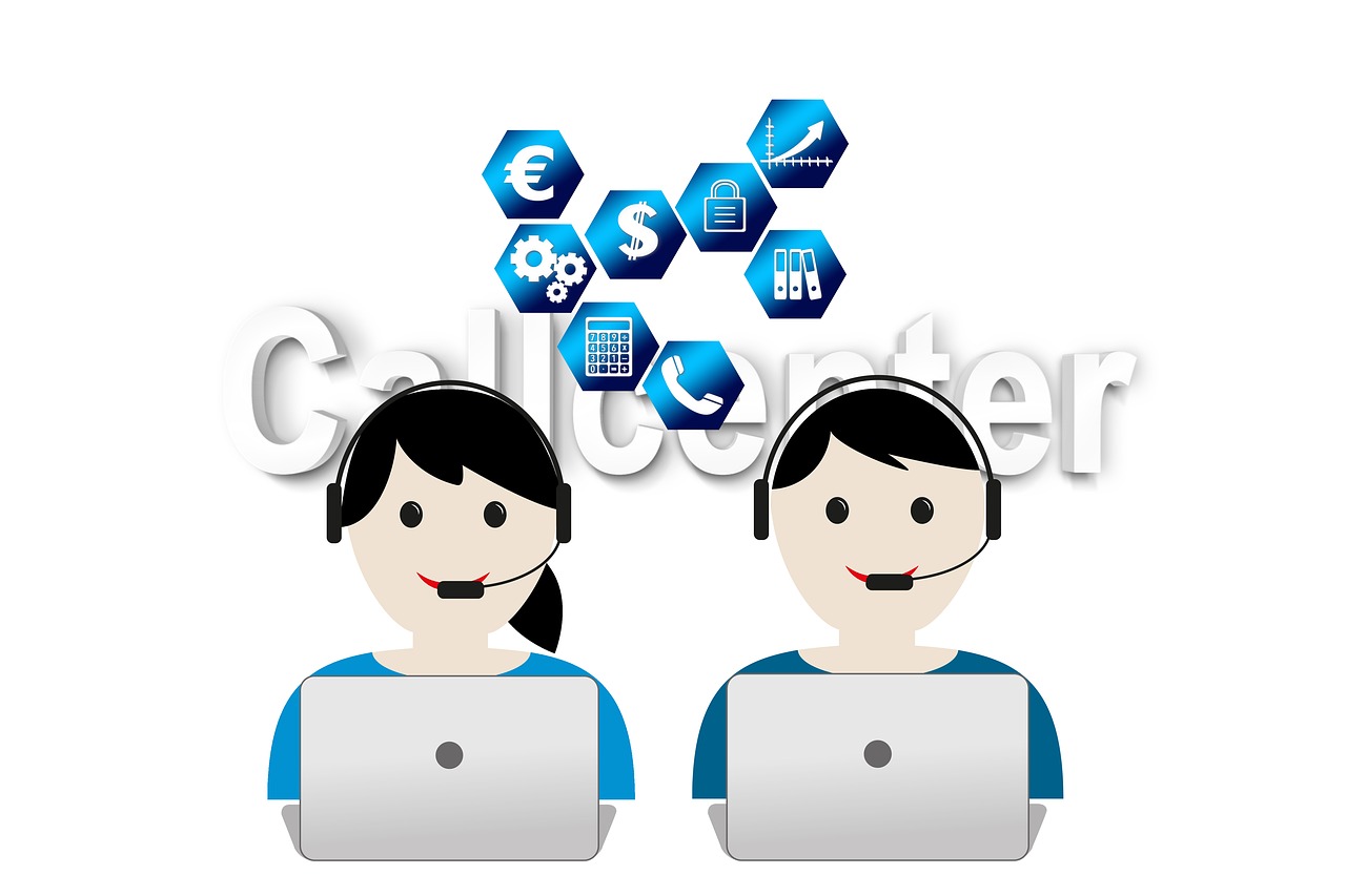 Image - call center headset service