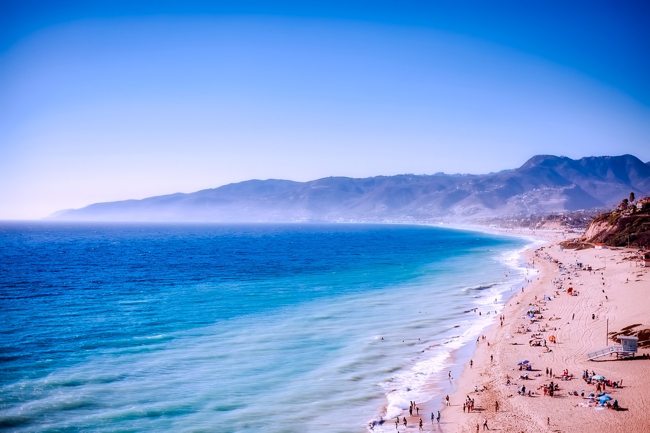 Image - malibu california beach sand