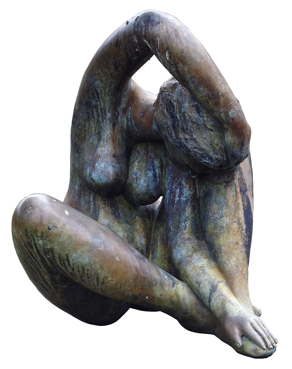 Image - sculpture female bronze statue