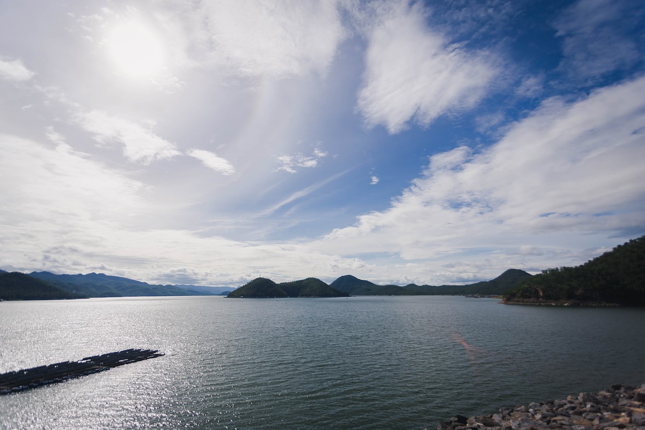 Image - dam water sky electricity river