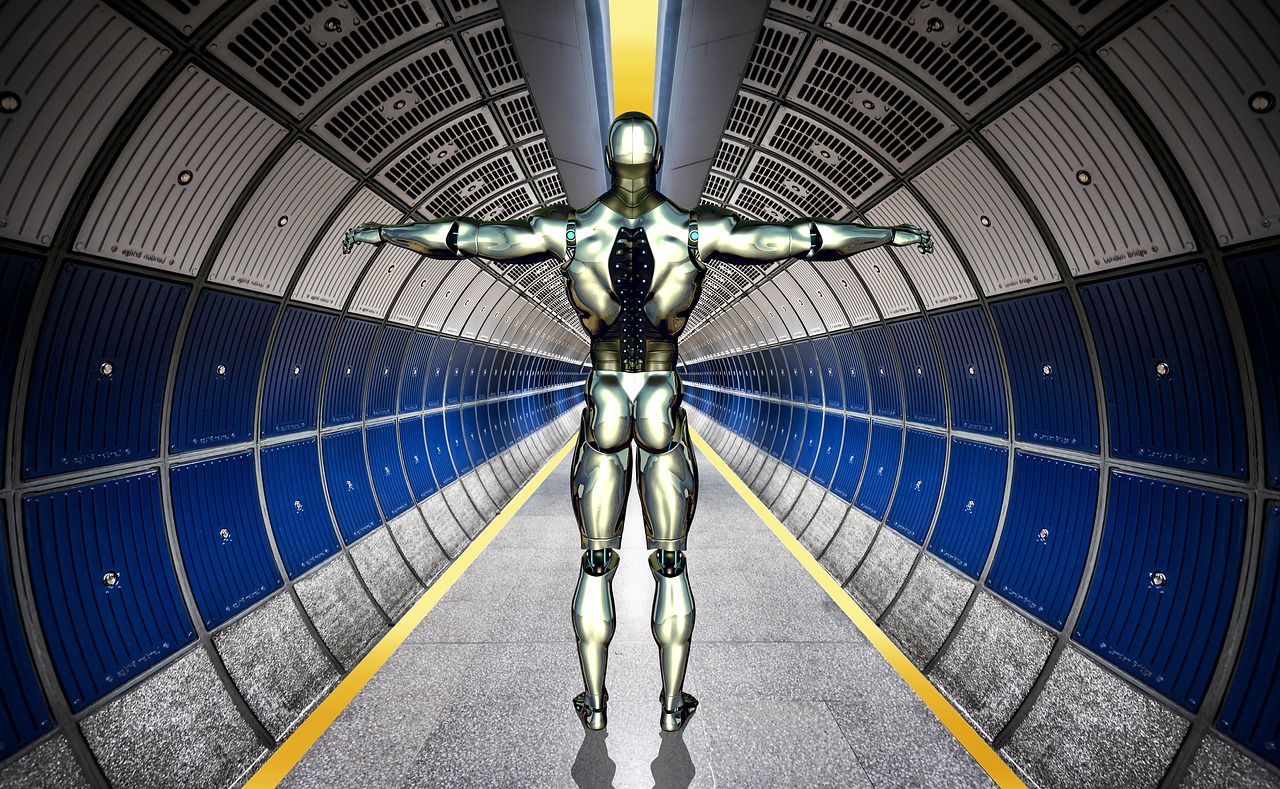 Image - robot cyborg forward machine