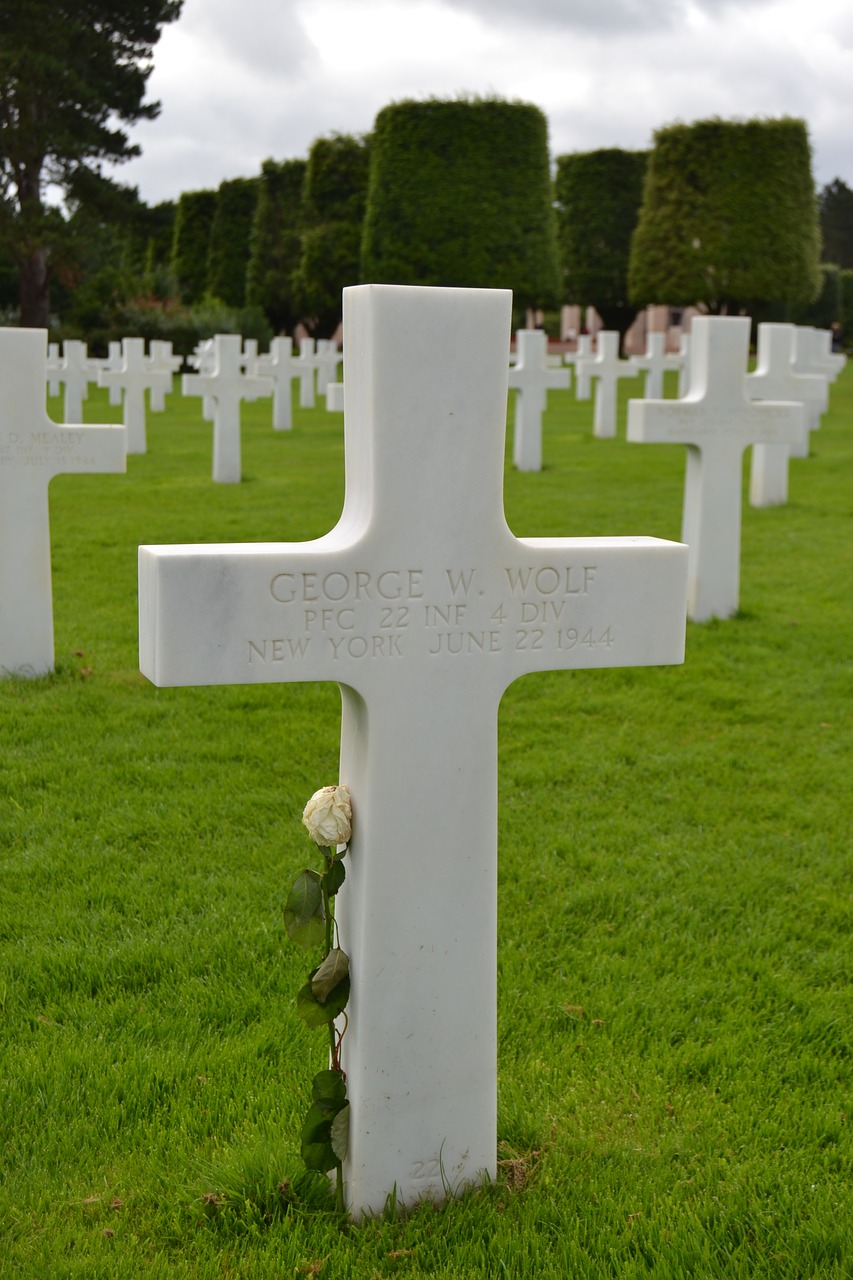 Image - cemetery normandy normandy