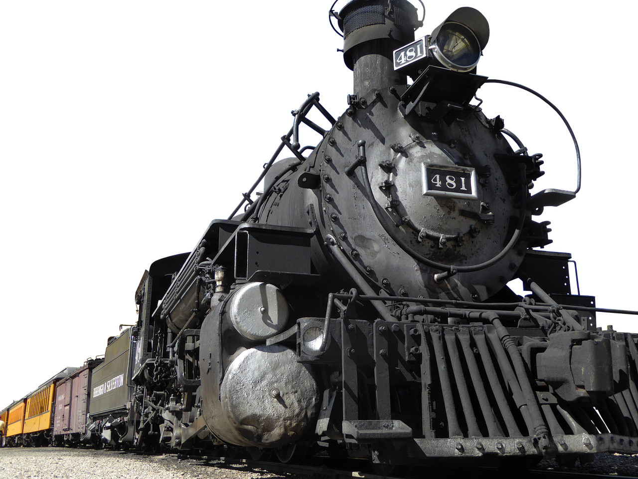 Image - railway steam locomotive old