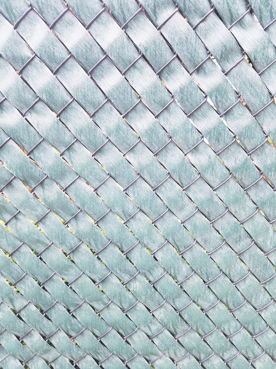 Image - fence weave blue background