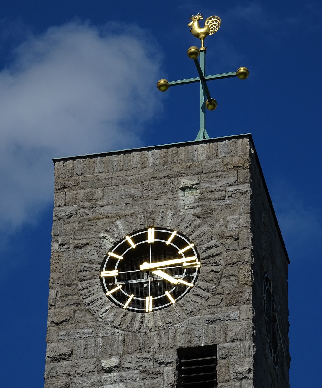 Image - steeple clock building church clock