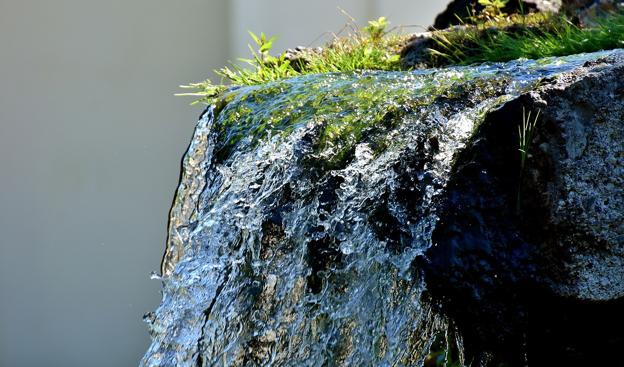 Image - water fountain water feature flow