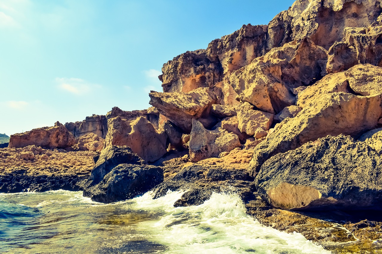 Image - cliff rocky coast erosion geology