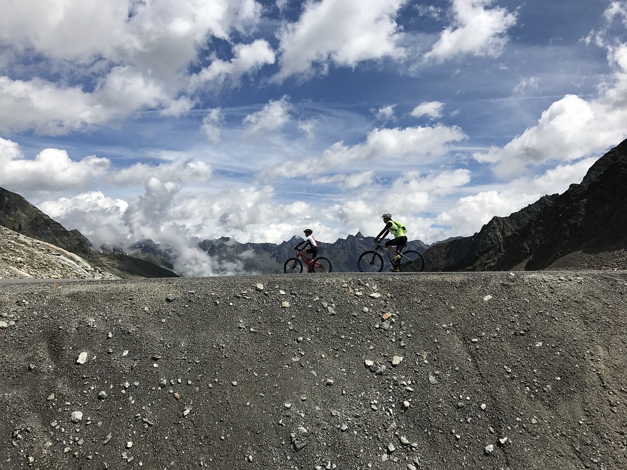 Image - mountains cycling round trip alps